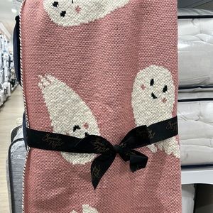 Pink Ghost Blanket (homegoods)